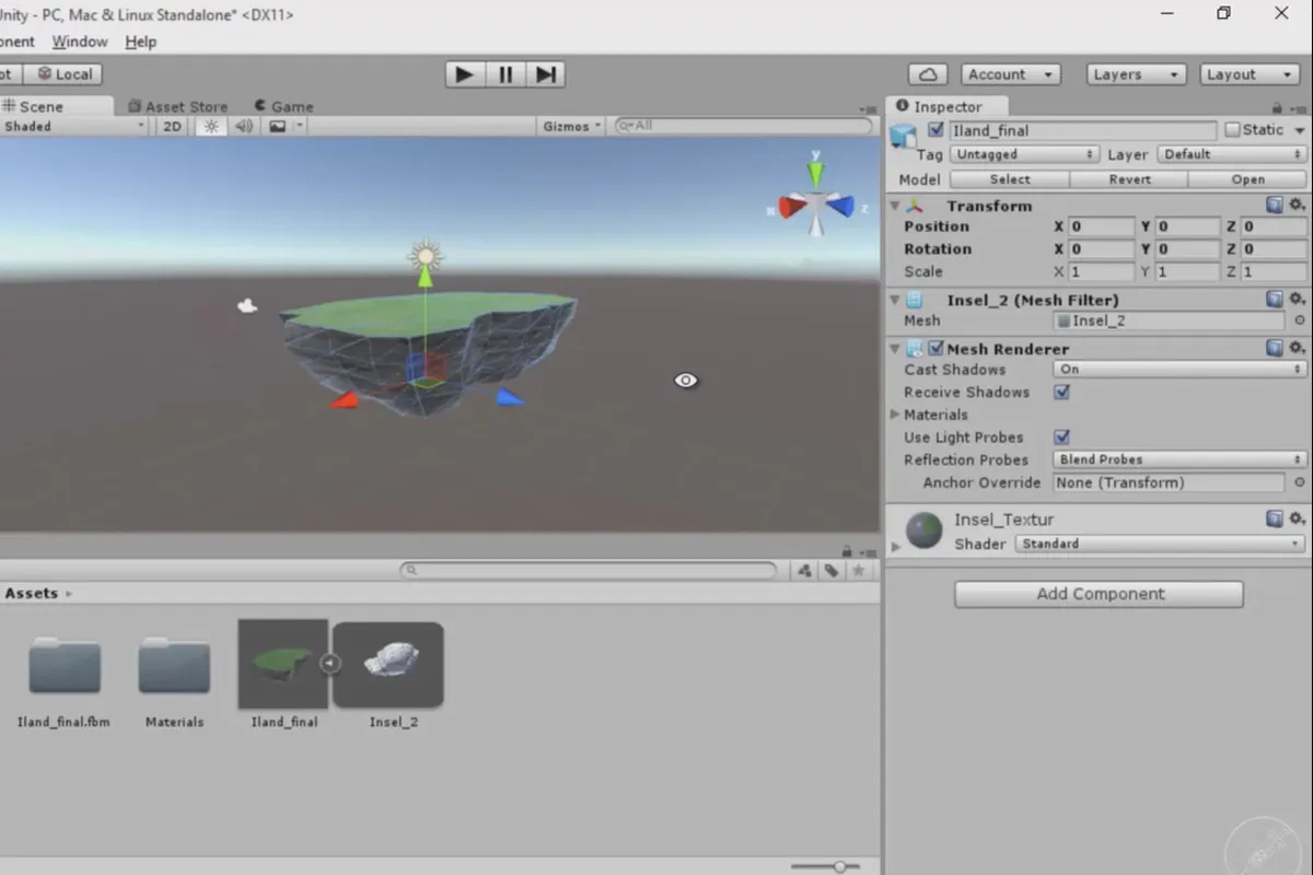 360°-Architektur-Views mit Unity und Cinema 4D – 05 Modell-Export und Unity-Import