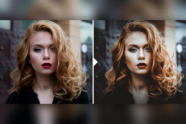Mørkt fantasy-preset for Lightroom og Camera Raw: 04 | Retro Orange