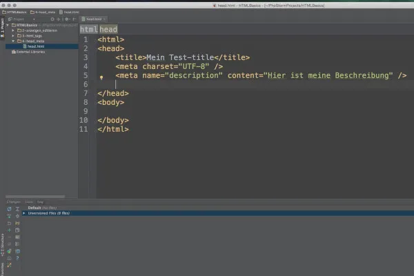 Základy HTML, CSS a JavaScript - 05 Hlavička a meta informace