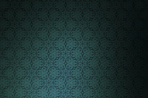 Fonds d'écran turquoise avec une ornementation exquise - Version 5