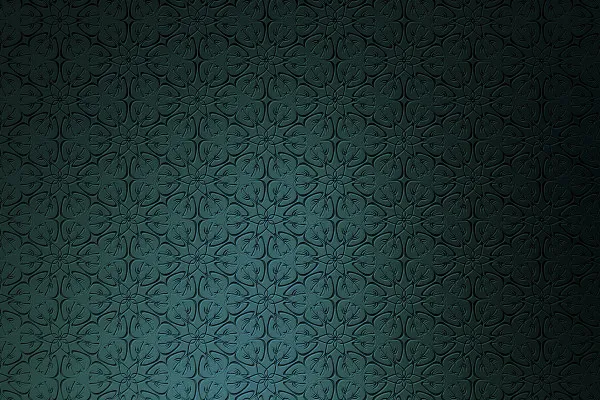 Turquoise wallpapers with the finest ornamentation - Version 5