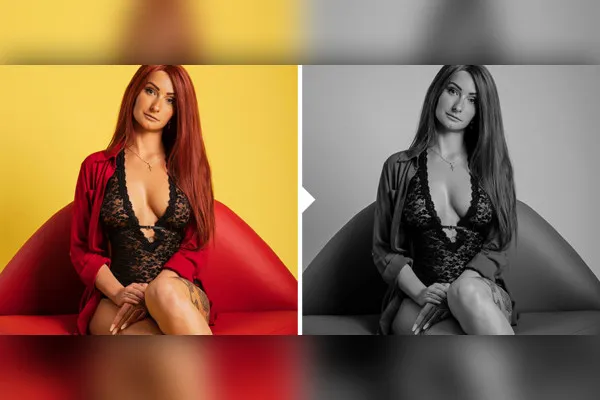 Asetus alasti- ja boudoir-stiilidele (Lightroom, Camera Raw): 04 | Klassikaline mustvalge
