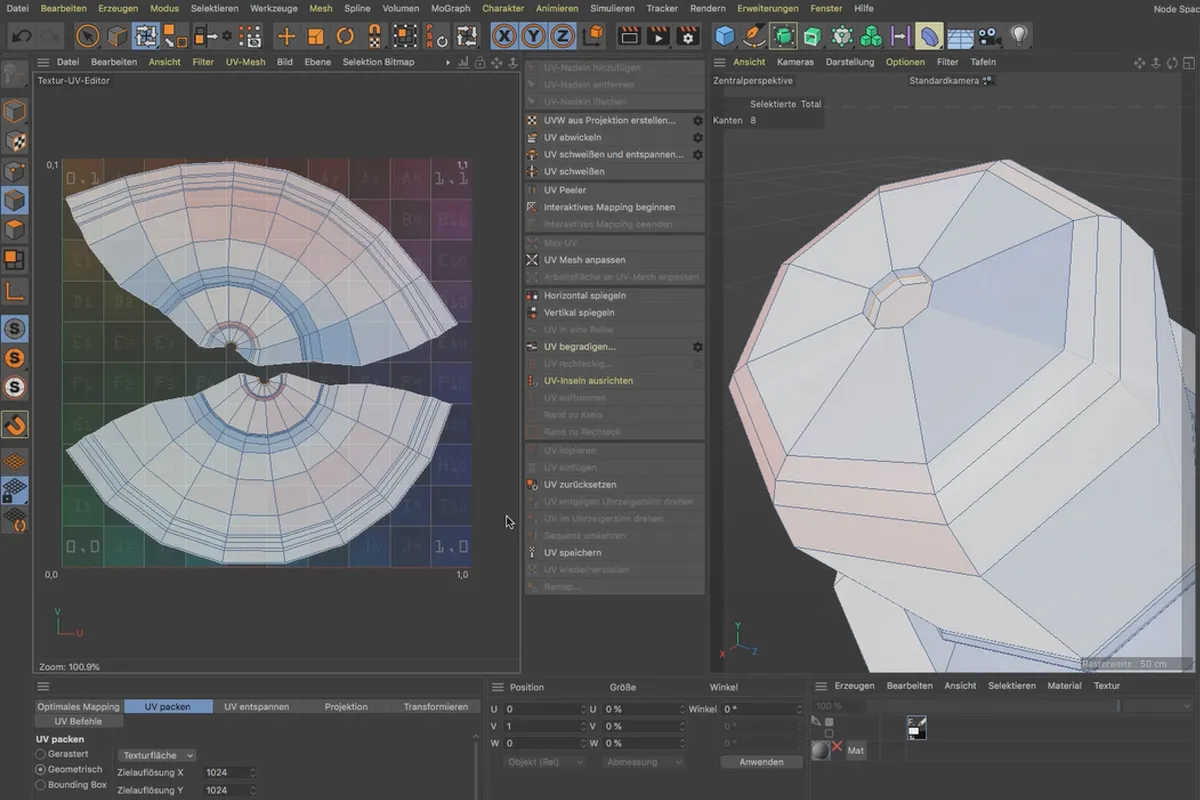 BodyPaint 3D-Tutorial: 1.5 Unwrap Lampshade 02

BodyPaint 3D-Tutorial: 1.5 언랩 램프쉐이드 02