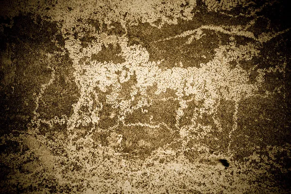 Hochaufgelöste Wand- und Mauertexturen in Braun