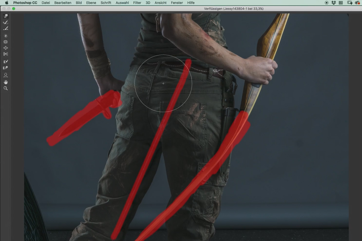 Crear carteles al estilo de Tomb Raider - Tutorial de fotografía y Photoshop: 5 formas y detalles