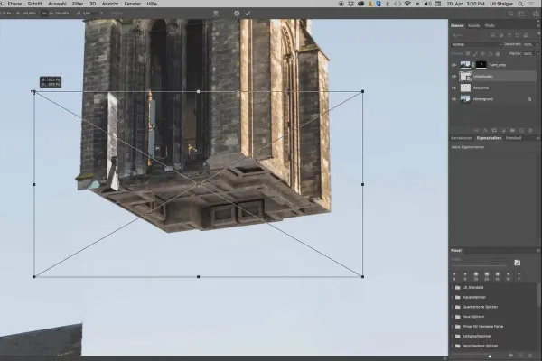 포토샵 3D 교습 "Take-off": 05 | 하?
