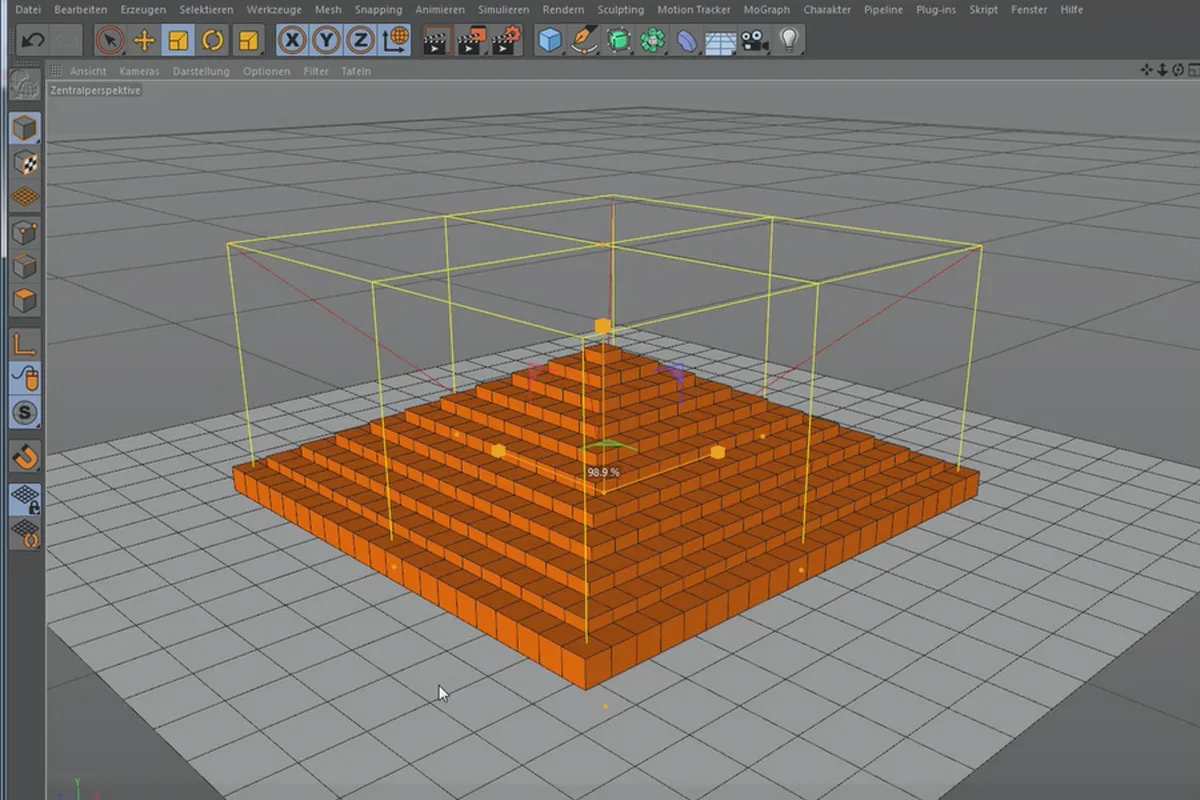 Cinema 4D MoGraph für Einsteiger – 2.1 Effektoren: Simpel