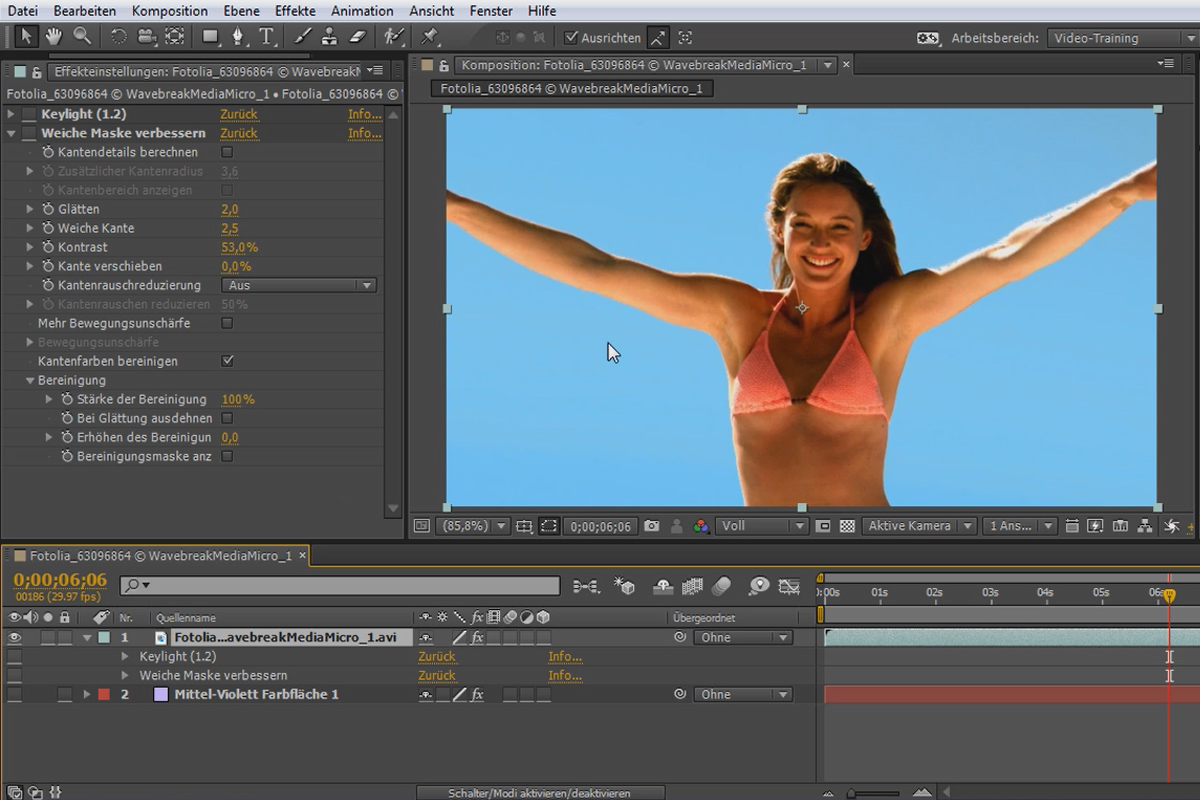 Nytt i Creative Cloud: After Effects CC (till 2015) - Avancerade friställningsalternativ