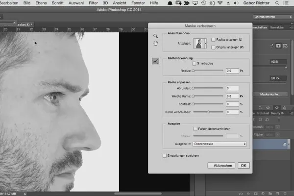 MIN PASSION - Kreativt karakterportræt i Photoshop - 05: Skab baggrund