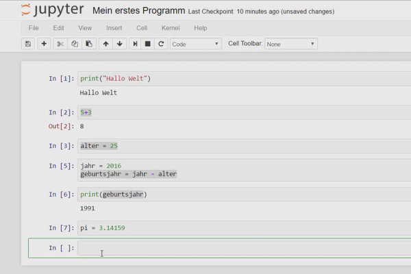 Programmation Python pour débutants - 05 Nombres et variables en Python