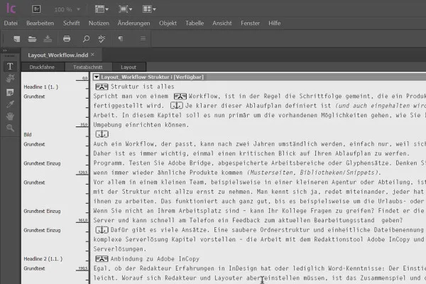 Adobe InCopy CC für Redakteure – 3 Der Workflow in InCopy