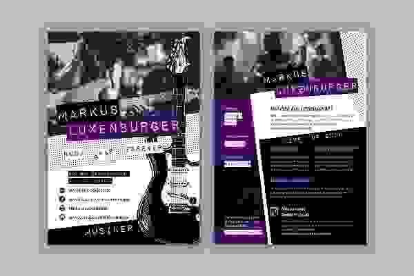 Designmaler for musikere og band – Vol. 1: Kunstnerkort
