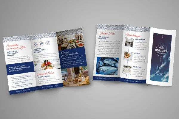 Шаблони дизайну для листівок та брошур — Версія 5