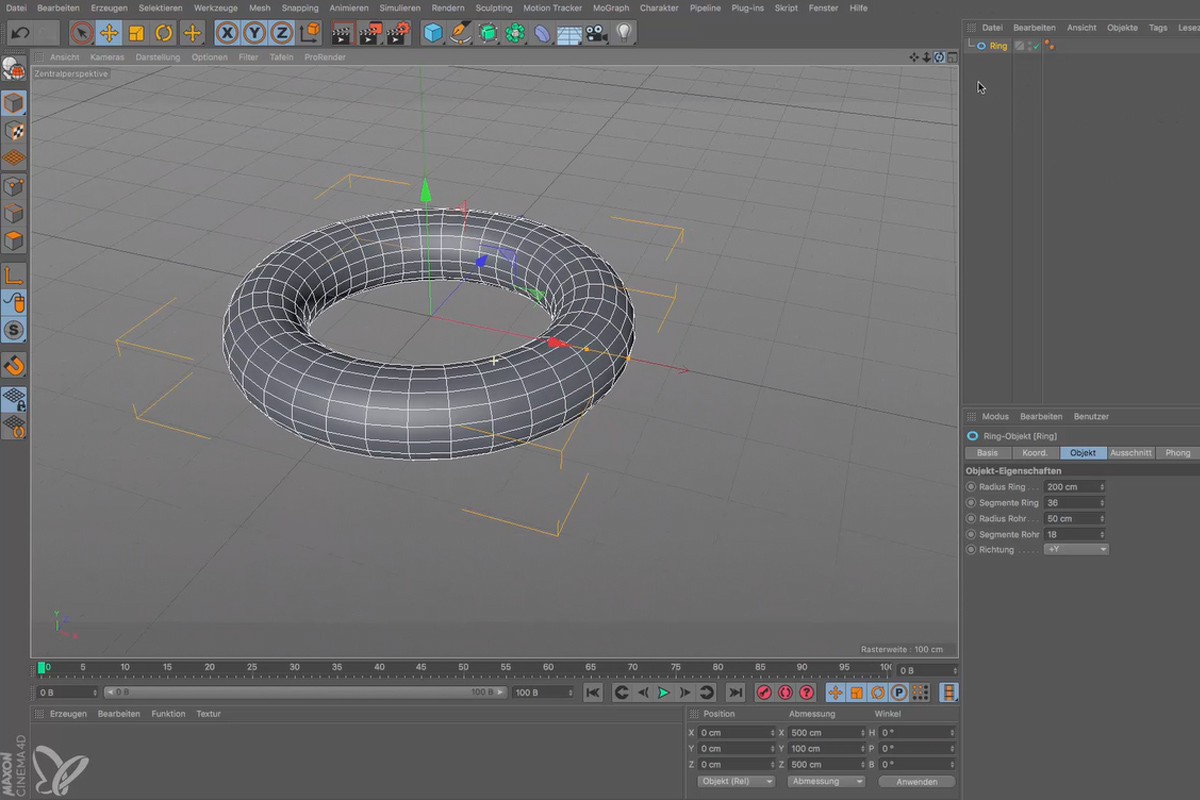 Cinema 4D för nybörjare - 3D-praxis: 1.5 Navigering