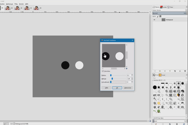 Traitement d'images avec GIMP : le tutoriel pratique - 5 affûter l'image