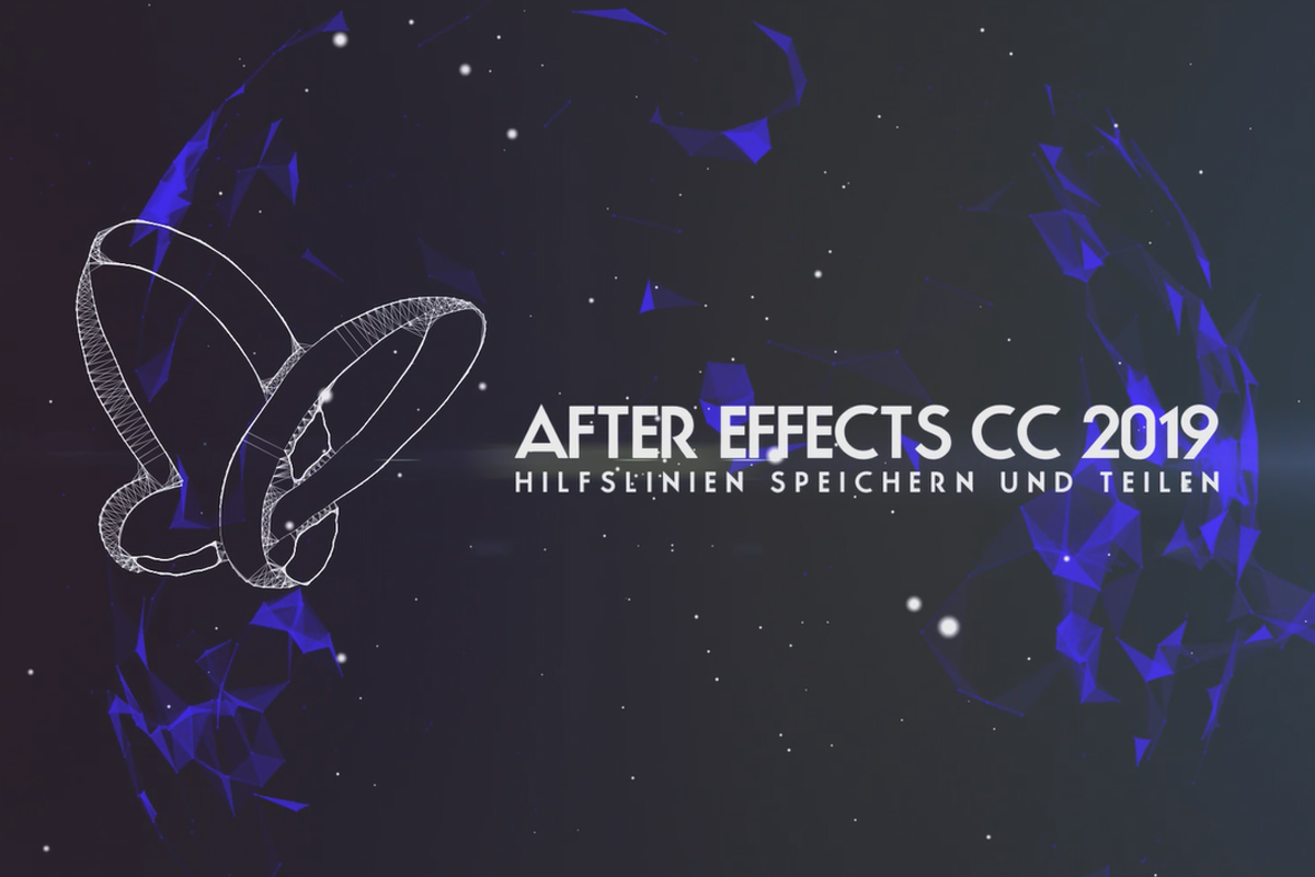 Nytt i Creative Cloud: After Effects CC 2019 (april 2019) – spara och dela guider