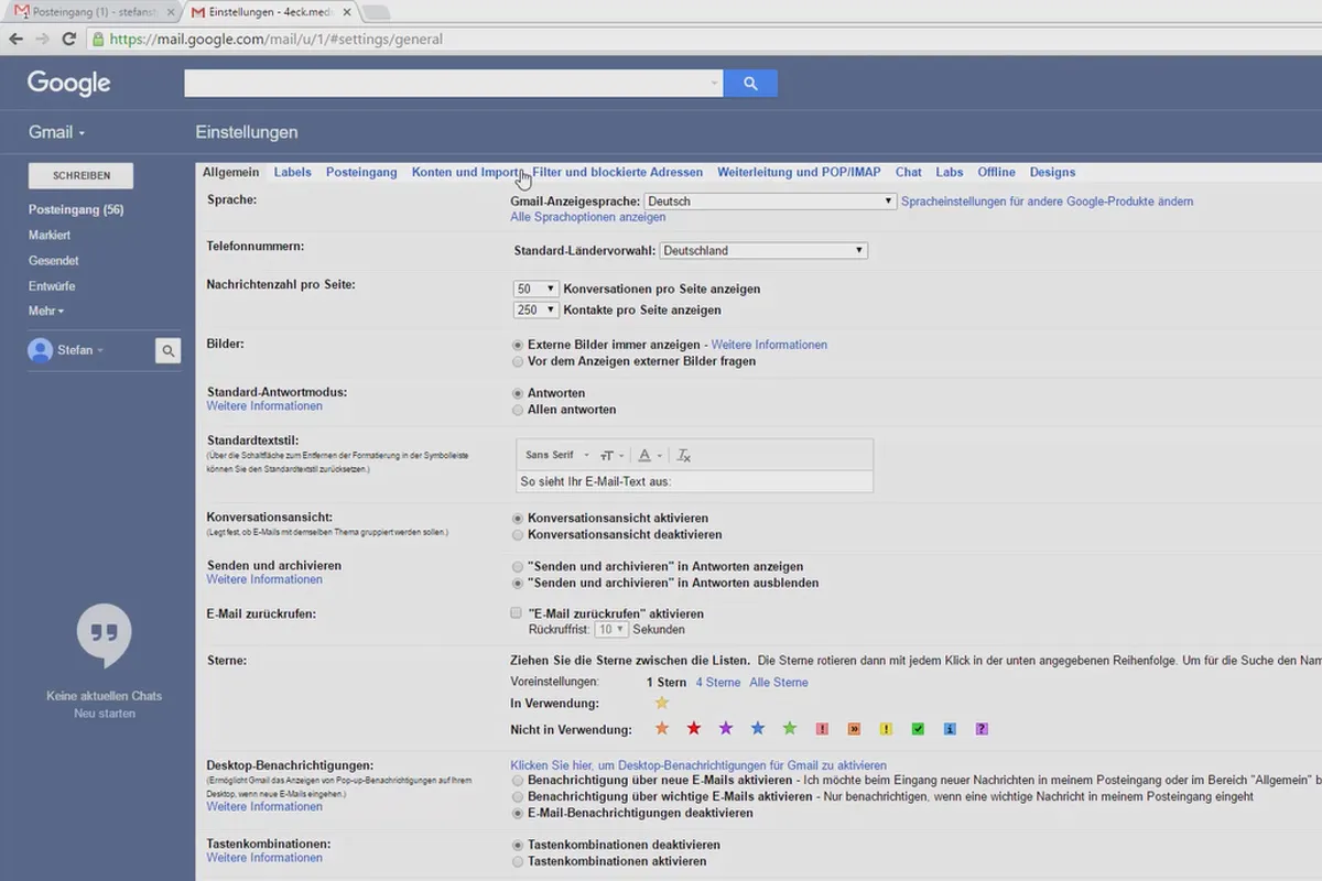 Più produttivo in Google Mail - I migliori trucchi - 01 Recuperare email inviate