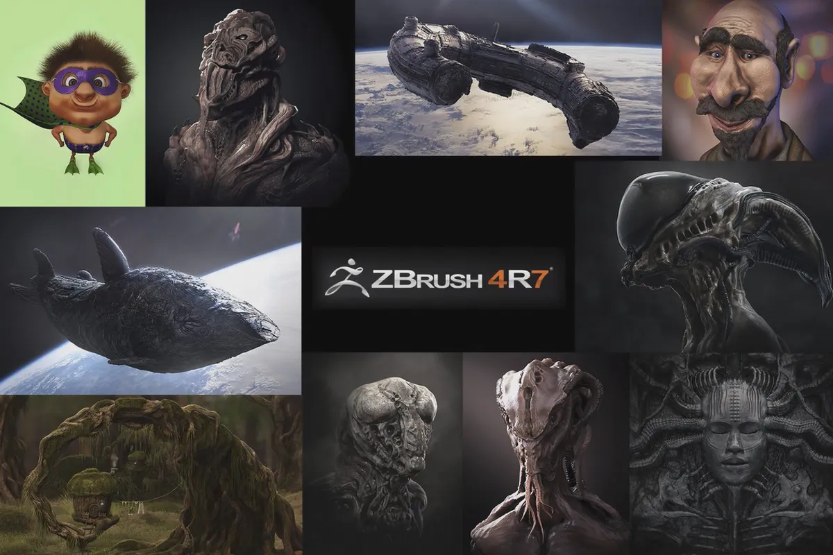 ZBrush 초보자를 위한: 0.1 교육 개요