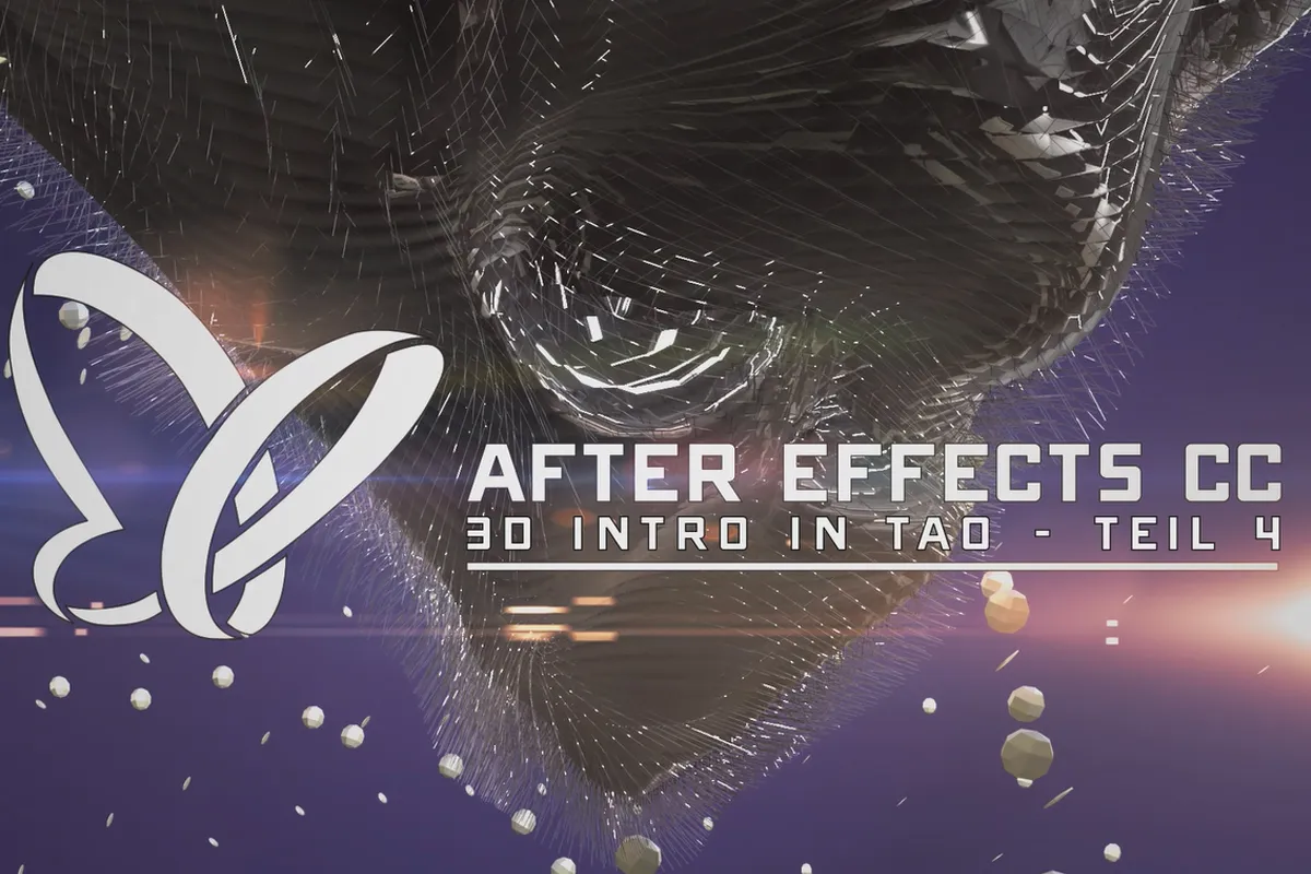 After Effects: Plug-in Trapcode Tao – 3D Intro in Tao (5/10)