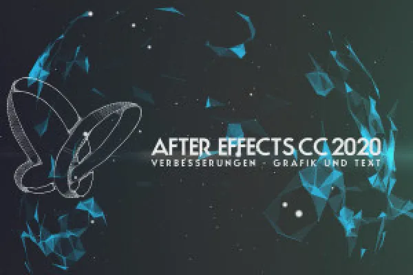 업데이트 설명: After Effects CC 2020 (2019년 11월) - 그래픽 및 텍스트 개선