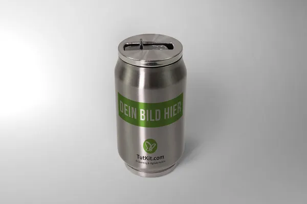 Mockup: Bred termokasse metal.