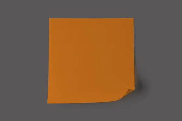 Post-its and sticky notes: photorealistic templates - Version 04