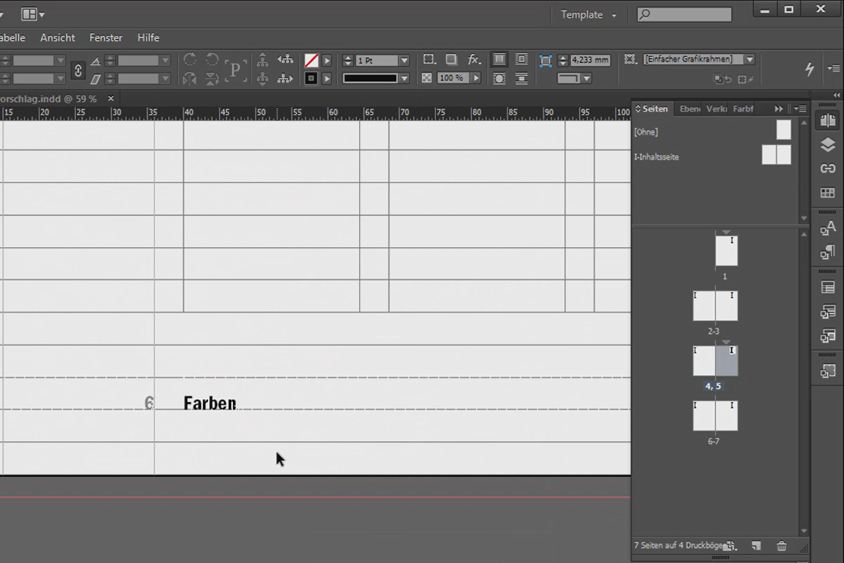 Grandes proyectos en Adobe InDesign - 2.04 - Generar títulos de columnas a través de la página maestra