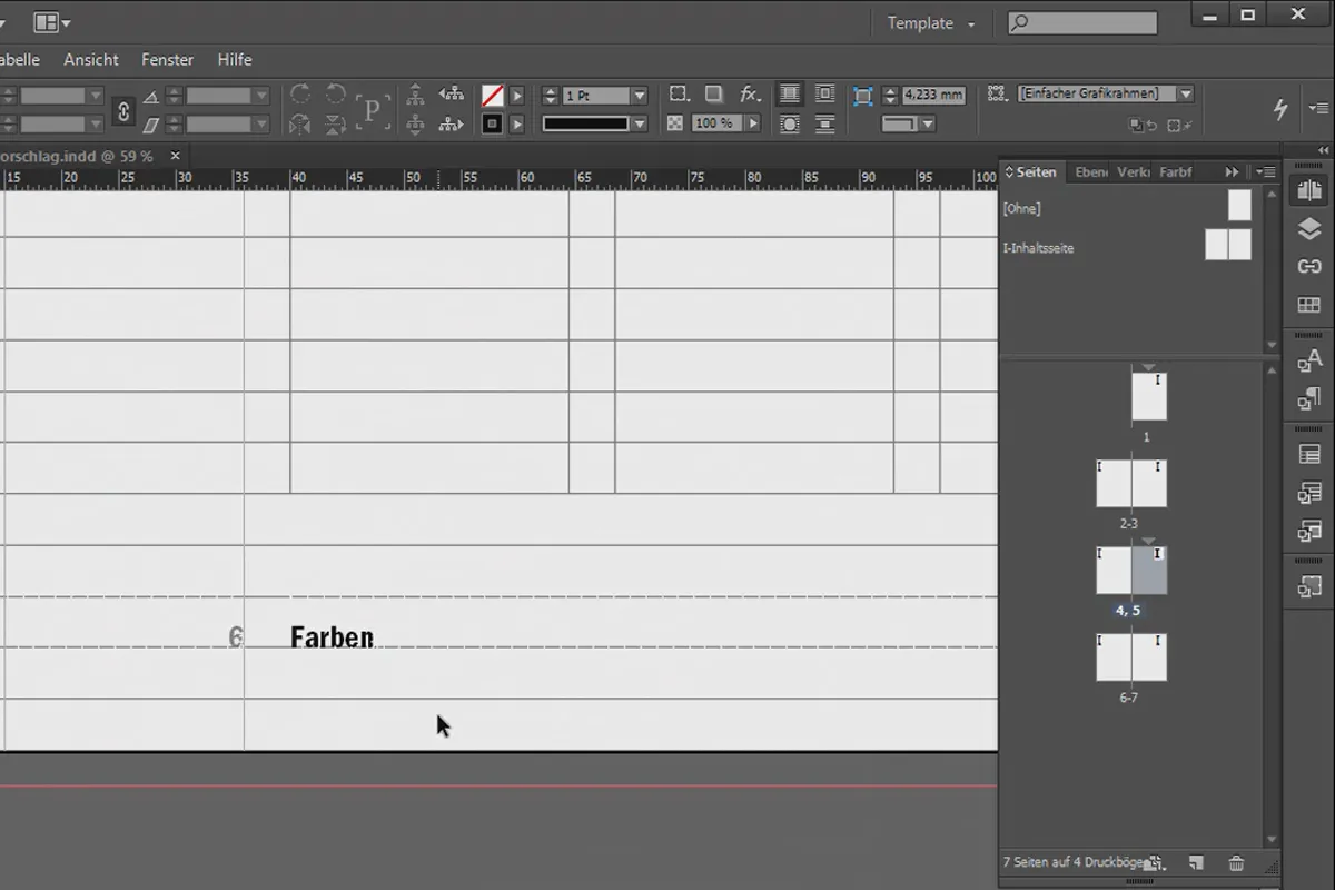 Großprojekte in Adobe InDesign - 2.04 - Kolumnentitel über die Musterseite generieren