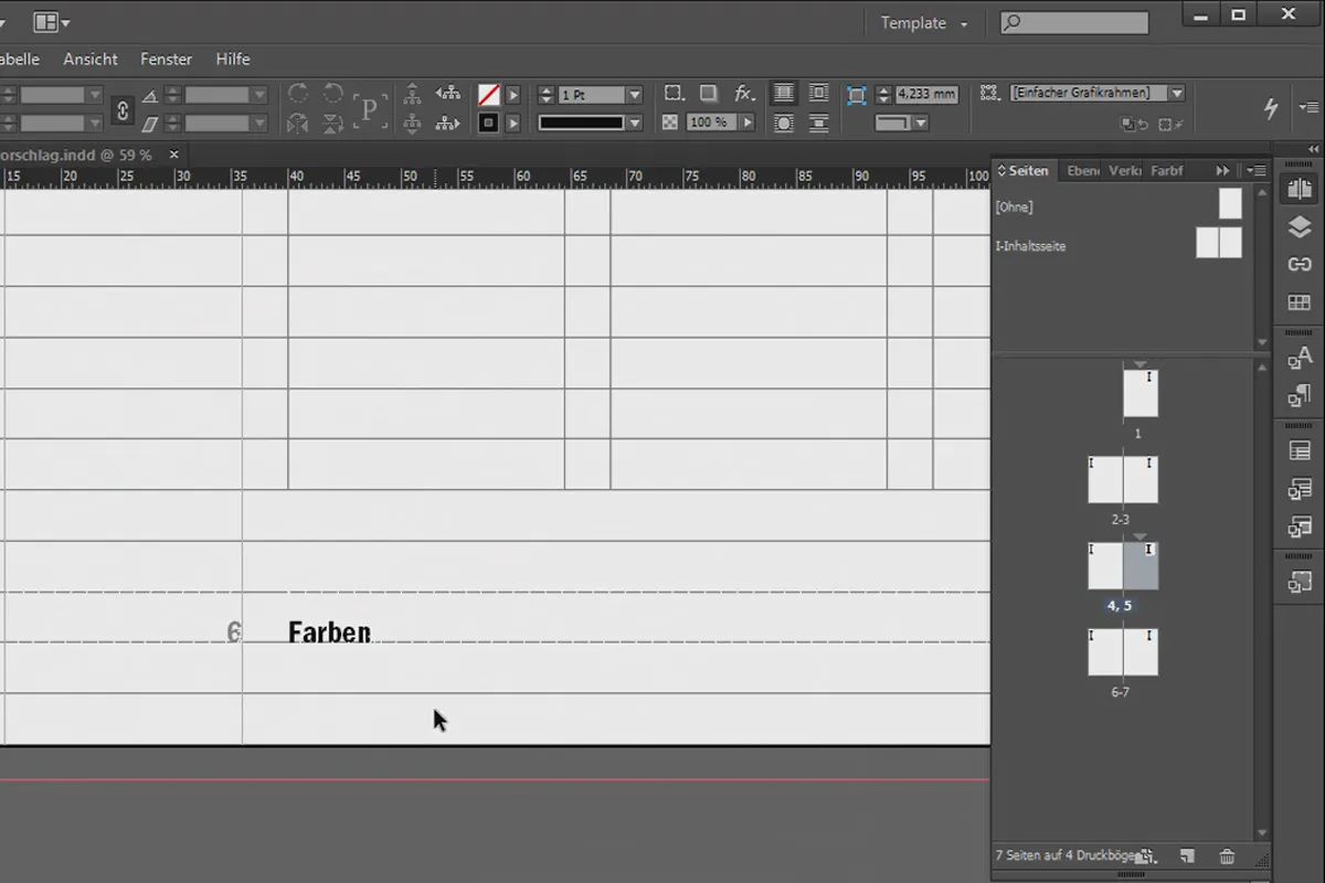 Великі проекти в Adobe InDesign - 2.04 - Генерація заголовка стовпців на макетній сторінці