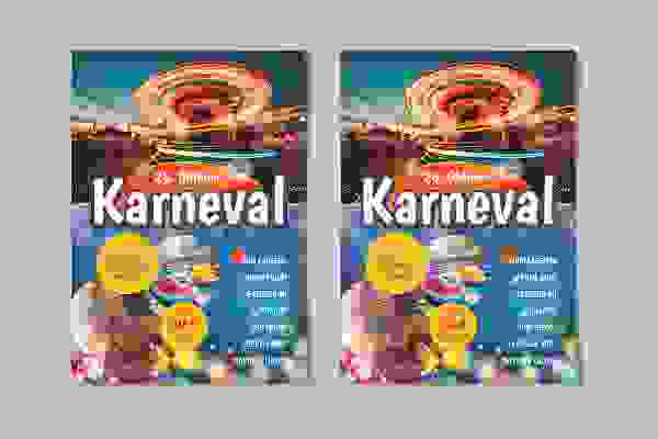 Plantillas de volantes para Carnaval y Fasching – Versión 5