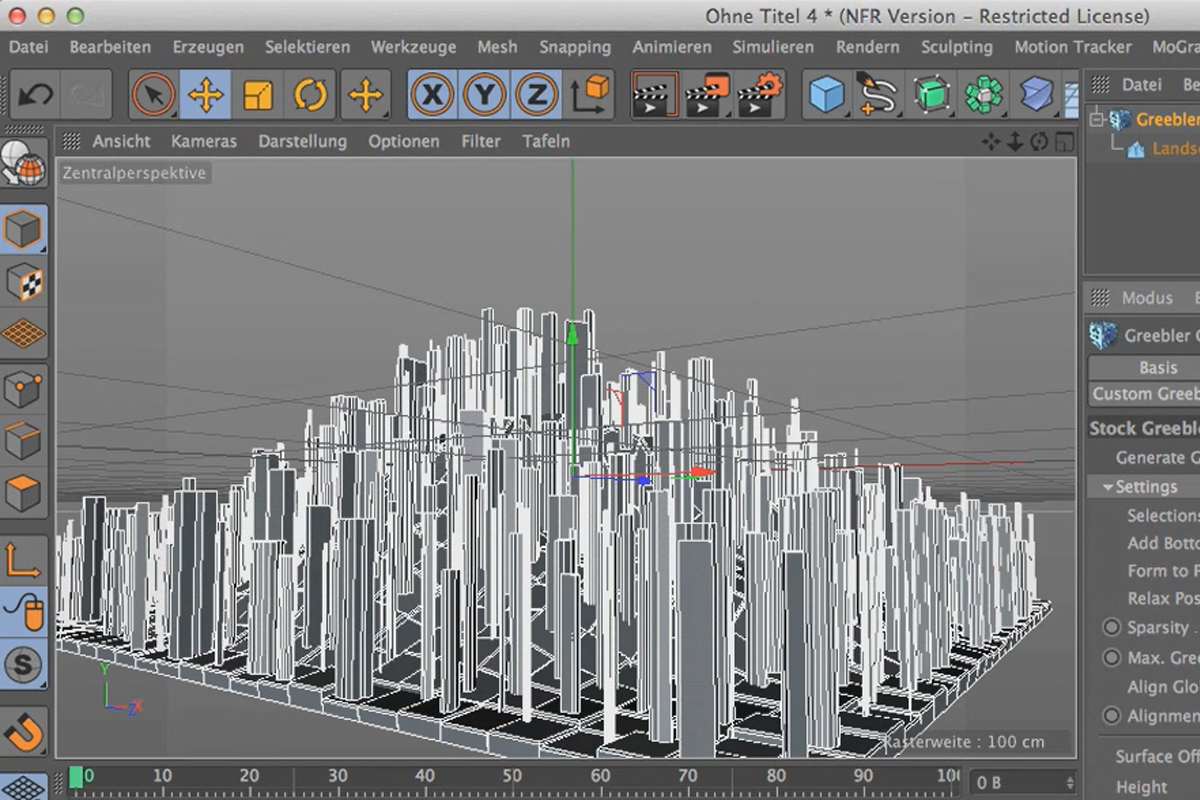 Cinema 4D tapaa Photoshopin: I - 1.5. Greeblerin selittäminen: Miten varastosöpöt toimivat