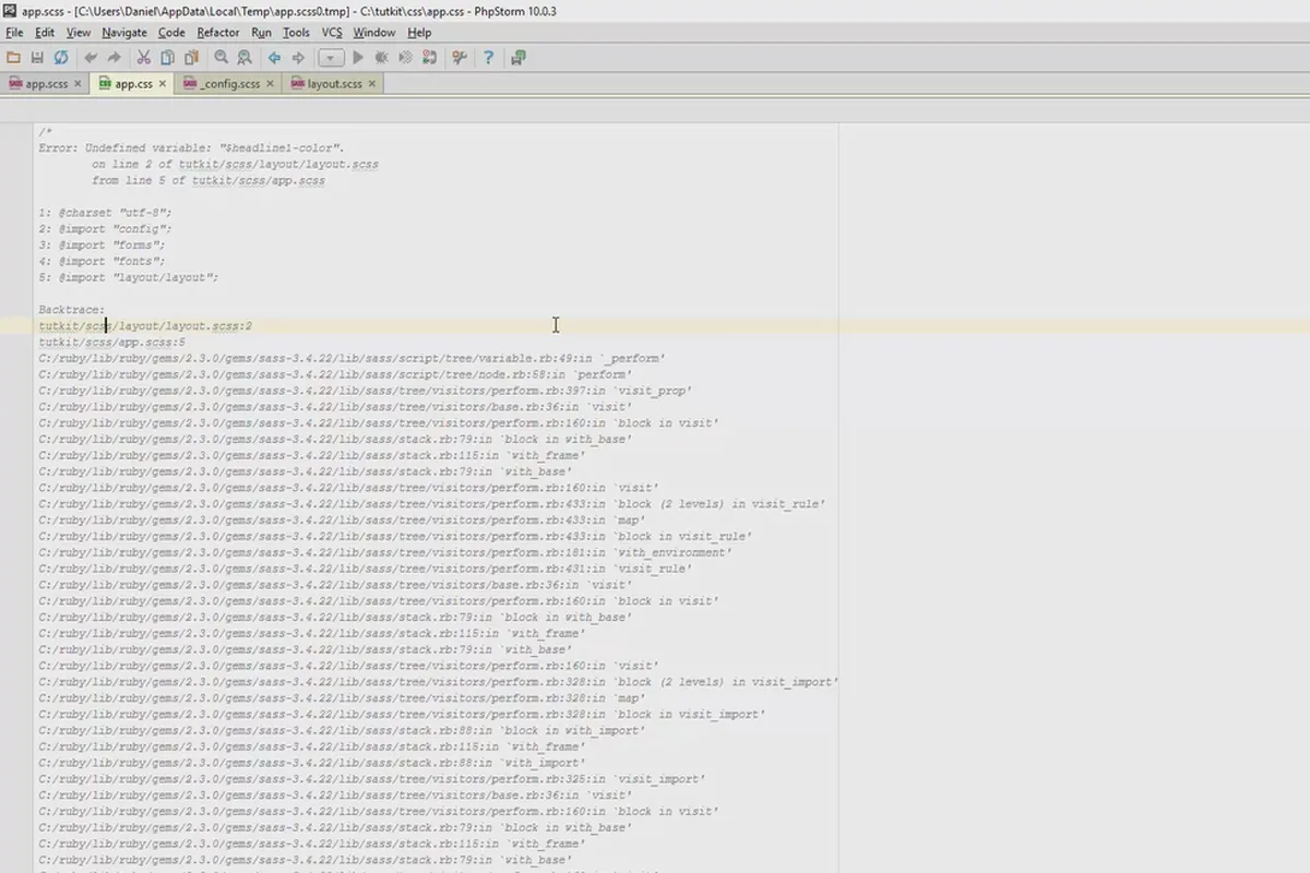 Utilizzare Sass per scrivere CSS moderno - Dichiarare e utilizzare le variabili - 05