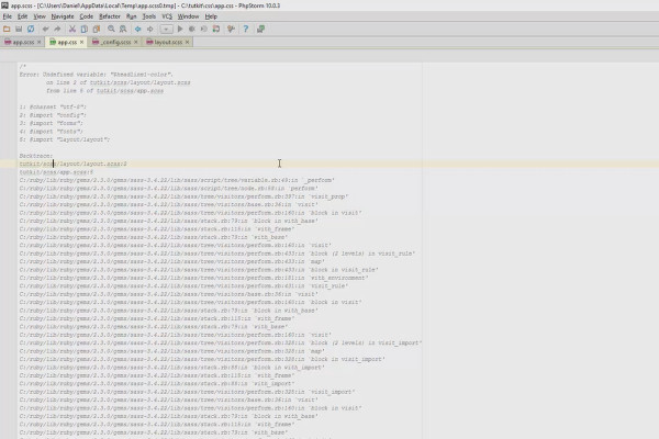 Modern CSS with Sass - 05 Declaring and using variables