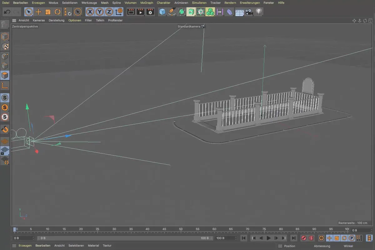 Underground" - poradnik Cinema 4D: 1.15 ulica