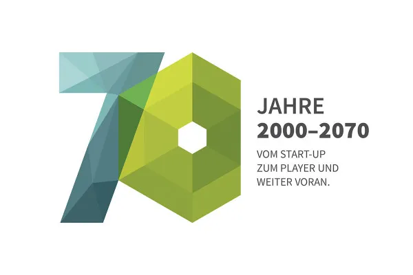 Zahlen-Vorlagen (10, 40, 70) für Geburtstag & Jubiläum im Polygon-Style