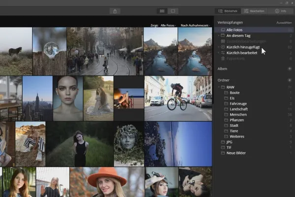 Skylum Luminar 4 vejledning: 1.6 | Administrer billeder I
