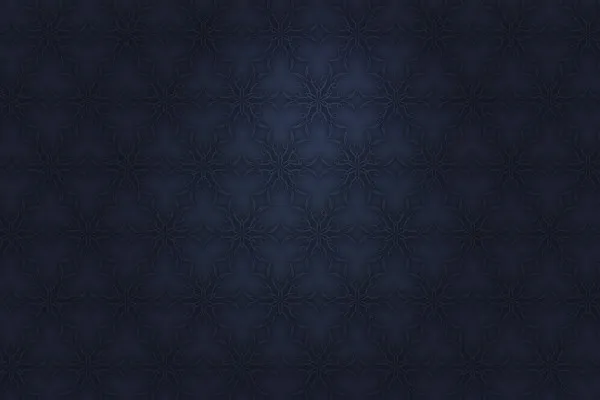Dark blue background: finest ornamentation for download - Version 1