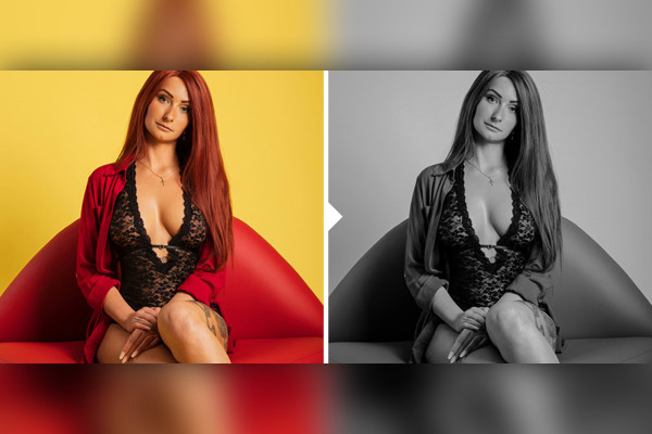 Akt ve Boudoir görünümleri için önceden ayarlanmış (Lightroom, Camera Raw) : 05 | Daha Fazla Kontrast BW