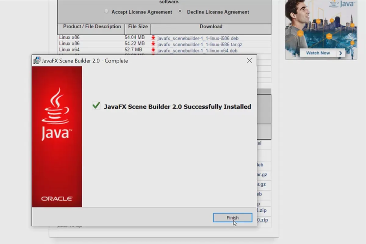 JavaFX for GUI-utvikling - 01 Nedlasting og installering av programvaren