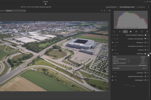 New features in GIMP 2.10: 1.5 | Open RAW files