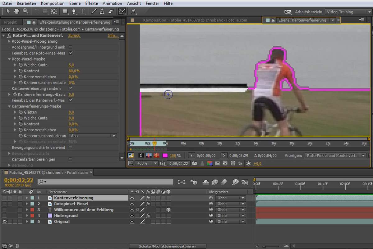 Nytt i Creative Cloud: After Effects CC (till 2015) - Kantförbättringsverktyg