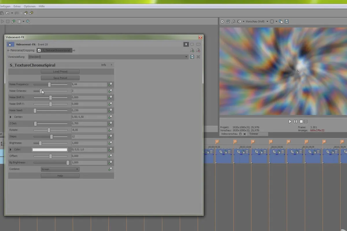 VEGAS Pro 15 - 보리스 FX Sapphire 랜더링 유닛