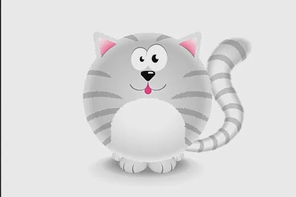 Création d'un chat sur Illustrator - Partie 1