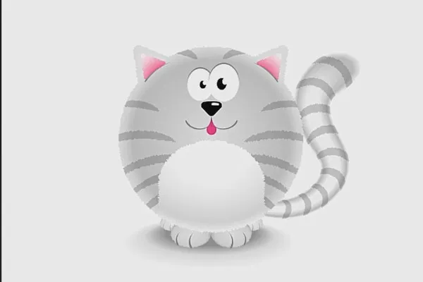 Tworzenie kota w programie Illustrator - Część 1