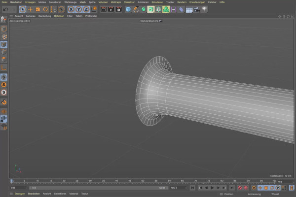 Cinema 4D vejledning "Underground": 1.16 Beslag