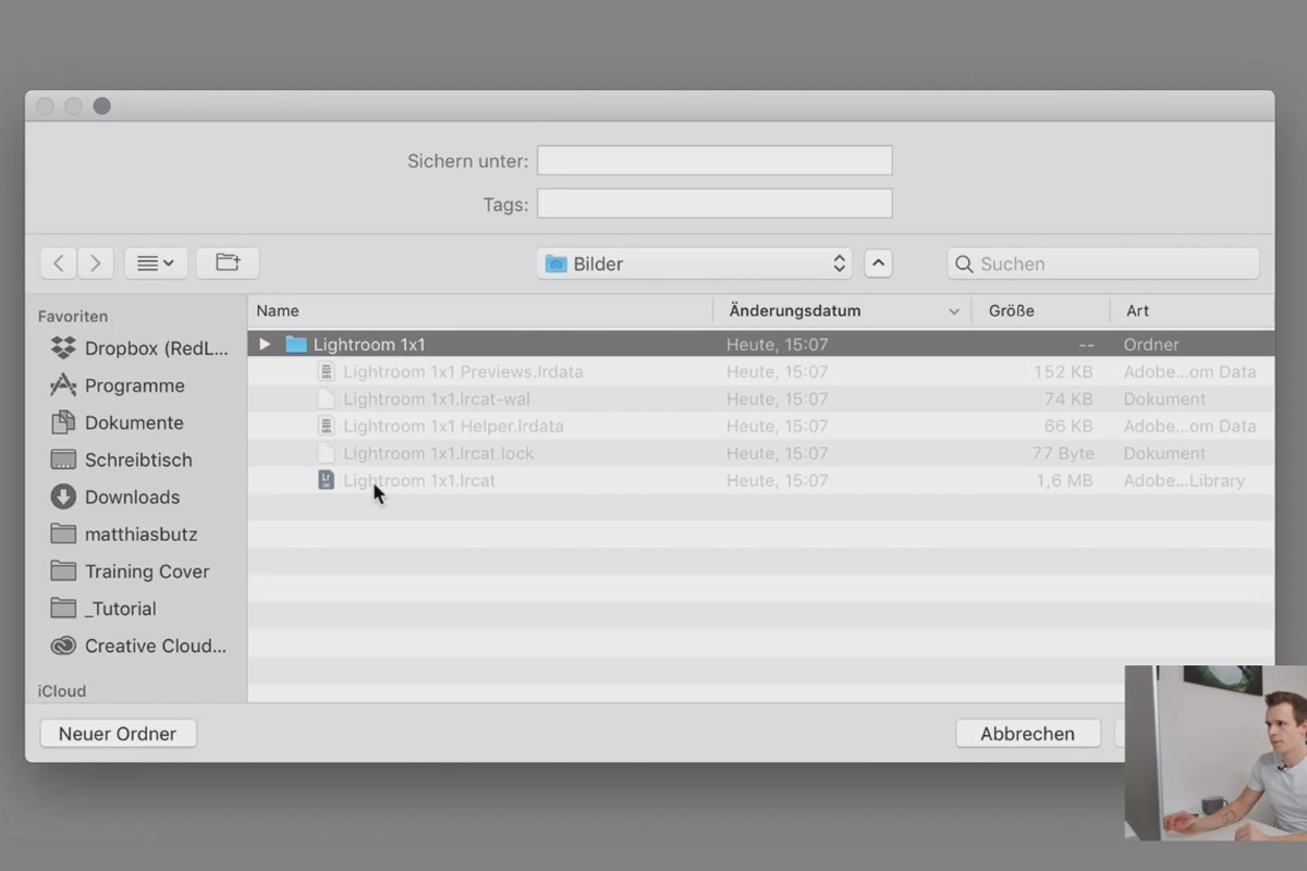 Tutorial de Lightroom Classic CC: 2.1 | Crear catálogo