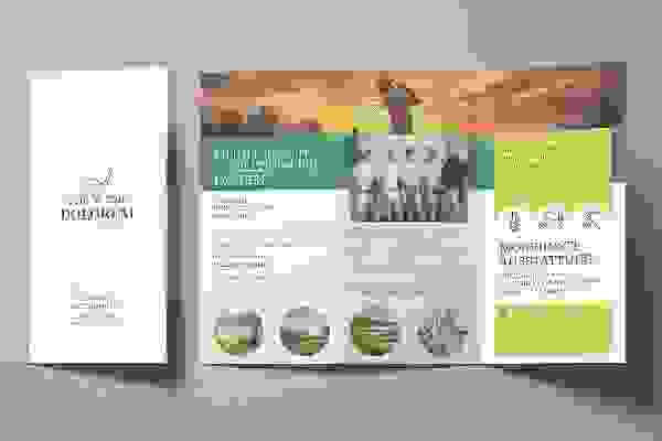 Designmaler for flyers og foldere – Versjon 6