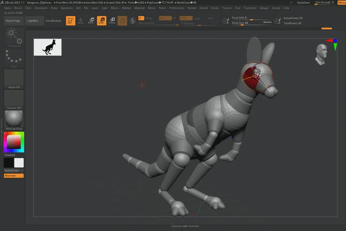 ZBrush 2020 – Video-Training zu den Updates:  6 | ZeeZoo