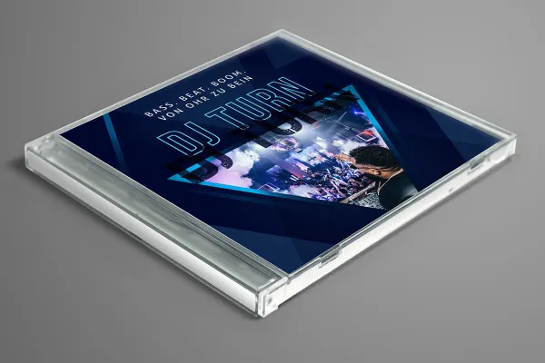Suunnittelupohjia DJ:lle, muusikoille ja bändeille - Vol. 3: CD-kansi, CD-tarra