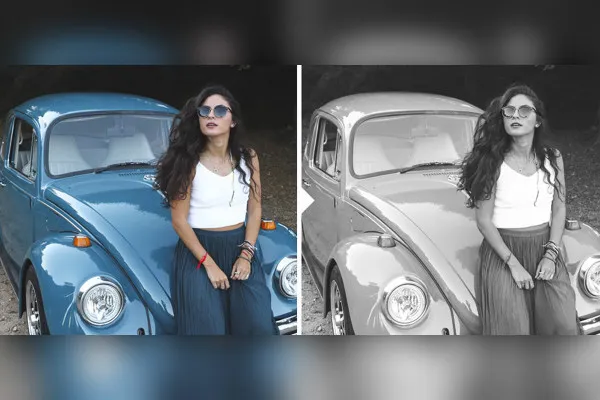Presetid vintage- ja retrostiilis (Lightroom, Camera Raw): 05 | Mustvalge hele